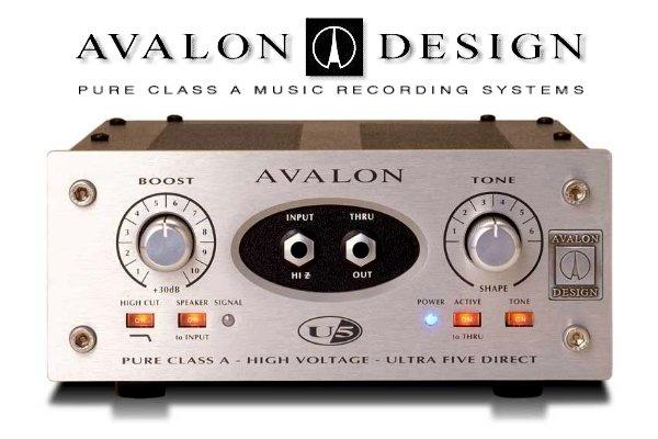 有現貨_Avalon U5 Class A Instrument DI Box Preamp