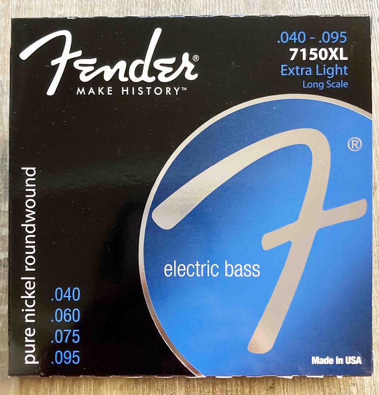 [藝響樂器]電貝斯弦 Fender 7150XL (40-095)/四弦/純鎳/3包特價/Long Scale/美國製
