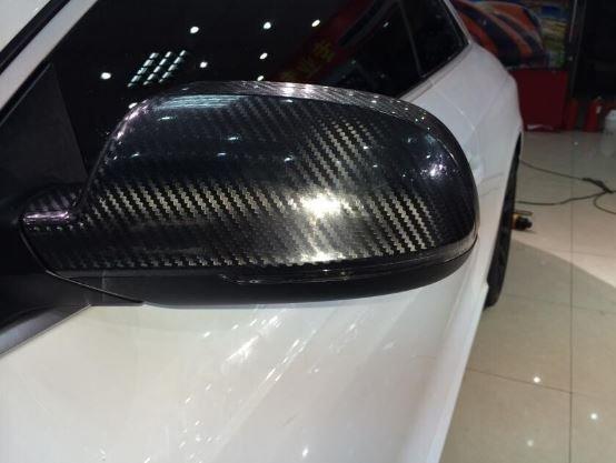 【天釉】5D黑色卡夢 碳纖維 透氣槽 高亮度 汽車貼膜 彩貼