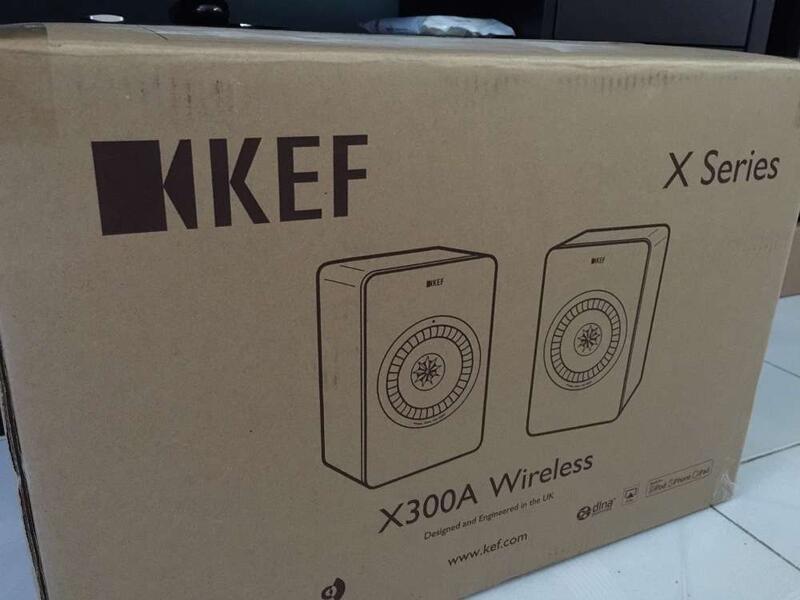 KEF X300A Wireless 無線數碼音響系統 白色  公司貨