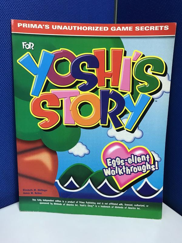 【美版】Nintendo 64 Yoshi's Story 攻略本
