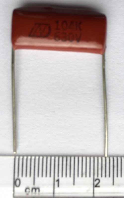 0.1uF 630V金屬薄膜電容(10個)