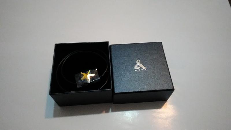 【＆MORE】愛迪莫鈦鍺-MAGIC項鍊『晶鑽五角星』，盒裝完整