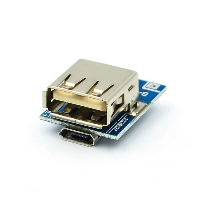 5V升壓板鋰電池充電保護板 134n3p充電放電升壓模塊 智能小車 Arduino【現貨】