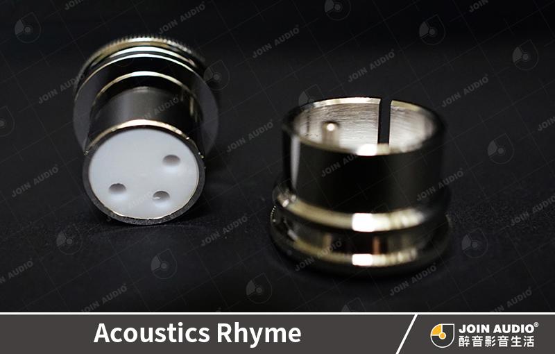 【醉音影音生活】Acoustics Rhyme AR-RC1 (單顆) 高級純銅鍍銠XLR端子保護蓋.公司貨