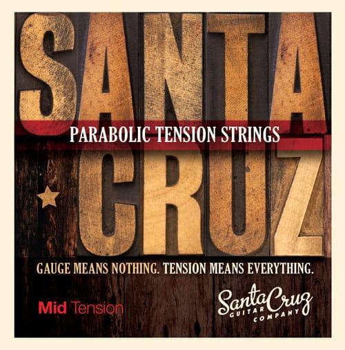 【成功樂器 . 音響】美國 Santa Cruz Parabolic 木吉他弦 中張力 Mid Tension 磷青銅
