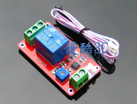 熱敏電阻繼電器控制模組/感測器/溫度檢測/溫控開關/12V