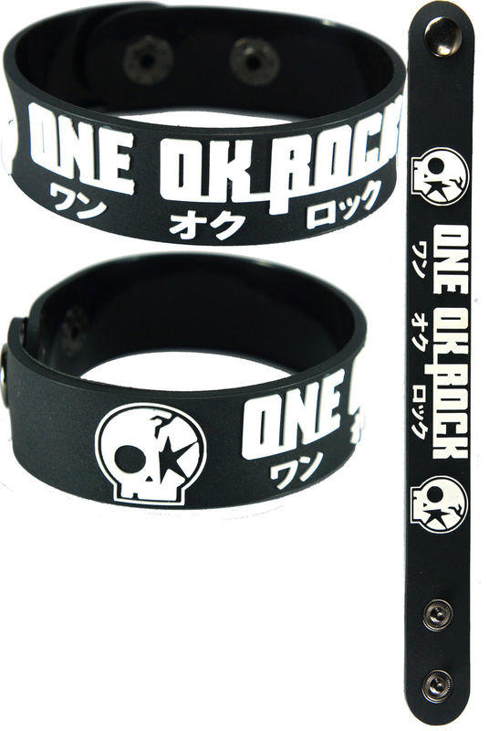【小間搖滾】One ok rock☆進口Punk Rock搖滾龐克樂團 橡膠手環 日本 硬核