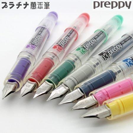 PLATINUM白金牌 Preppy 炫彩鋼筆P-100(有新版已上市)元氣小鋼筆PSQ-300可換卡水