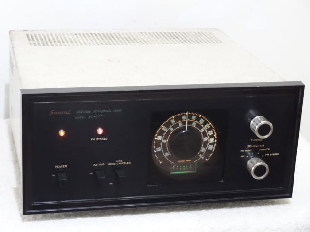 超希少1968年式　山水SANSUI TU-777 現状品　サンスイ 電源確認済 日本經典老山水Sansui TU-777 高階古典FM收音機( $8800 究極精品