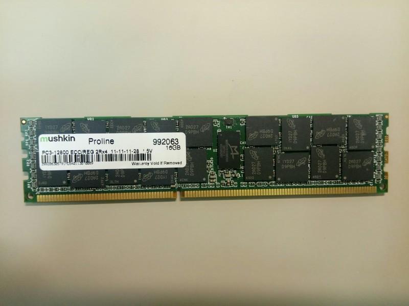 【OSSLab弘昌電子】ECC REG DDR3 1600 12800 16 GB 伺服器專用記憶體