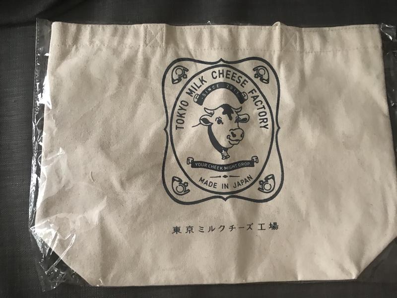 TOKYO  MILK  CHEESE FACTORY 東京牛奶起士工場 帆布袋