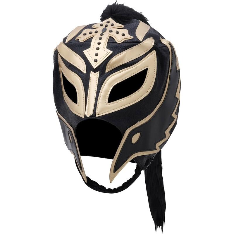 [美國瘋潮]正版WWE Rey Mysterio BLACK GOLD Mask 619黑金雙色戰鬥面具 Cosplay