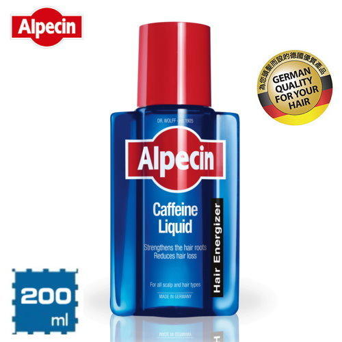 【seven健康小舖】【Alpecin 咖啡因頭髮液(200ml/瓶)】德國製造原廠正貨
