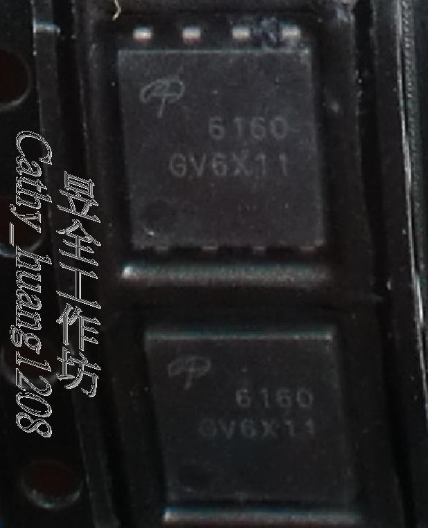 場效電晶體 (AOS AON6160 ) DFN5x6 (N-CH) 60V 100A 1.58mΩ, 6160