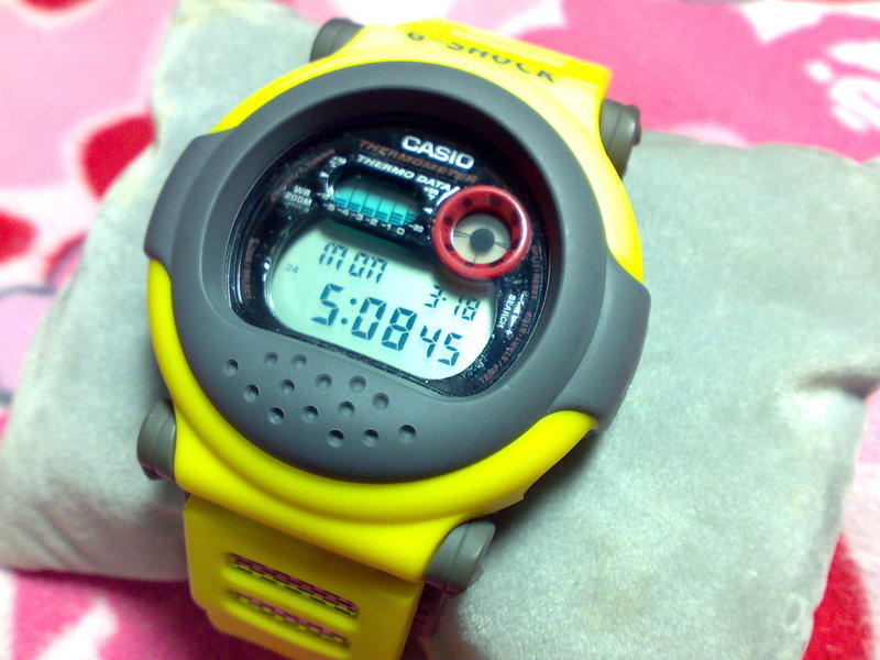 ☆JIN_1983☆ 初代Jason 傑森面具CASIO G-SHOCK DW-001 可量測