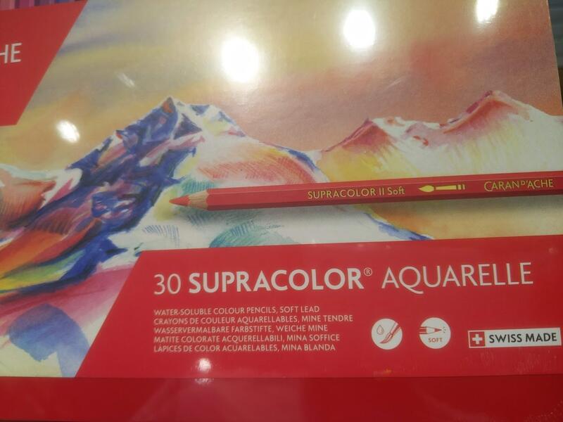 藝城美術~瑞士CARAN D'ACHE卡達 SUPRACOLOR 專家級水溶性色鉛筆 30色 新包裝