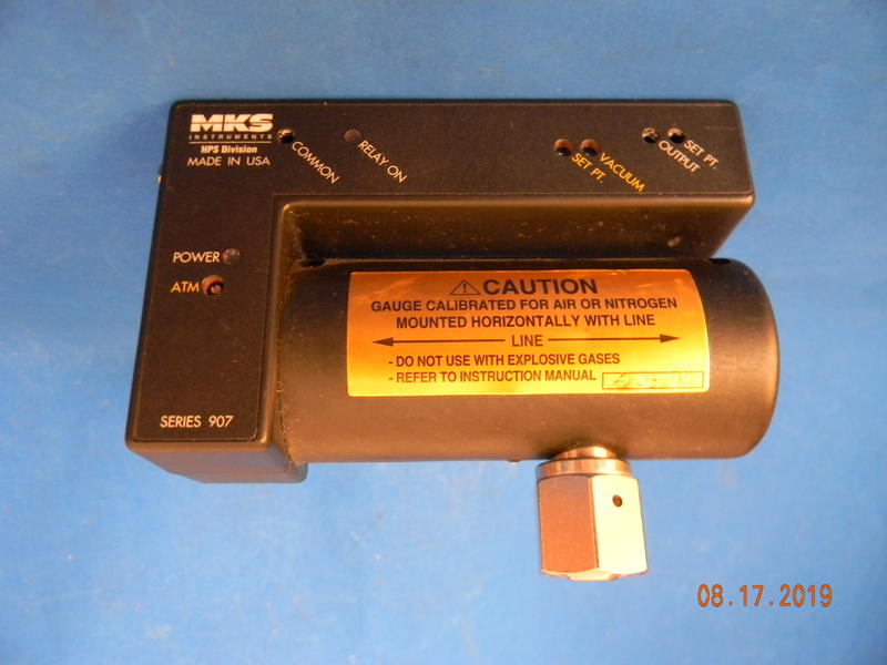 MKS Pirani gauge  Series 907 1 Set point派藍尼真空計