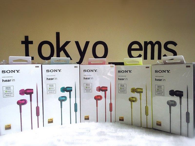 缺貨 東京快遞耳機館 開封門市 SONY MDR-EX750AP 支援 Hi-Res 獨特聲學設計耳道式耳機 線控MIC