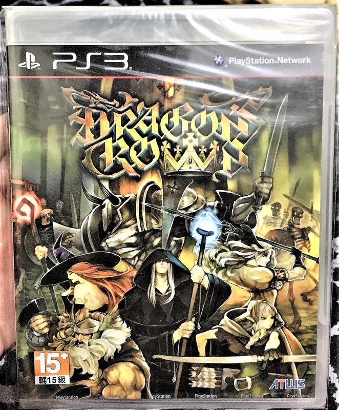 幸運小兔 (新品) PS3 魔龍寶冠 中文版 PS Vita 可連動 PSV Dragon's Crown