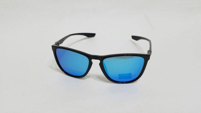 台灣製造寶麗來POLARIZED偏光眼鏡太陽眼鏡REVO藍色彩虹鍍膜9452(休閒款)附贈收納硬盒