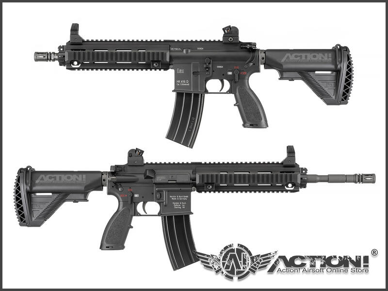 【Action!】現貨免運）VFC/Umarex - HK416D Gen3 GBB氣動槍 V3