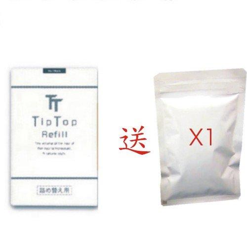 TipTop 補充包 80g 送20g(七種顏色可選擇)植物性 纖維式 假髮 附著式 假髮 增髮纖維