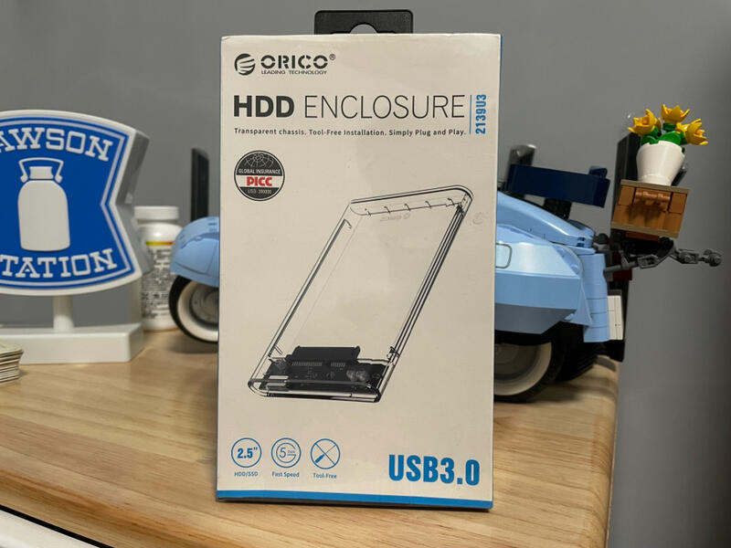 ORICO 2.5英寸USB3.0 透明外接盒 外接硬碟盒