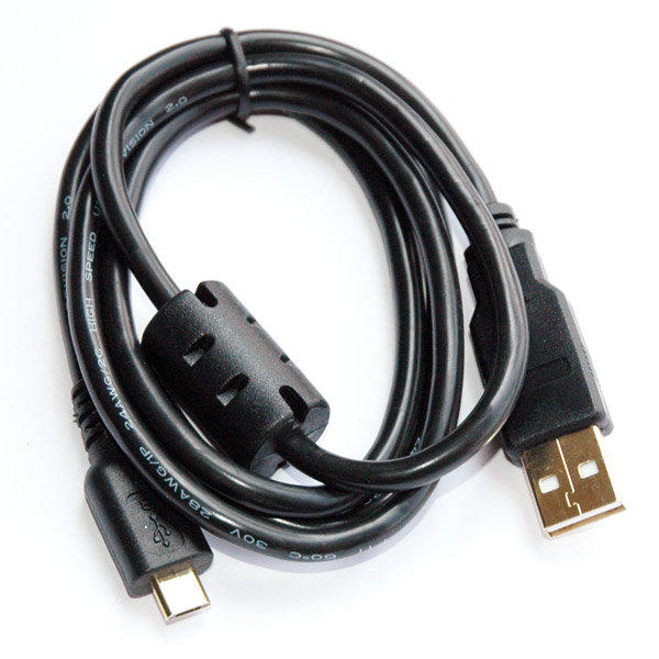 小白的生活工場*FJ (US2053) USB A公轉MICRO 5P /磁環/鍍金頭 /1M*