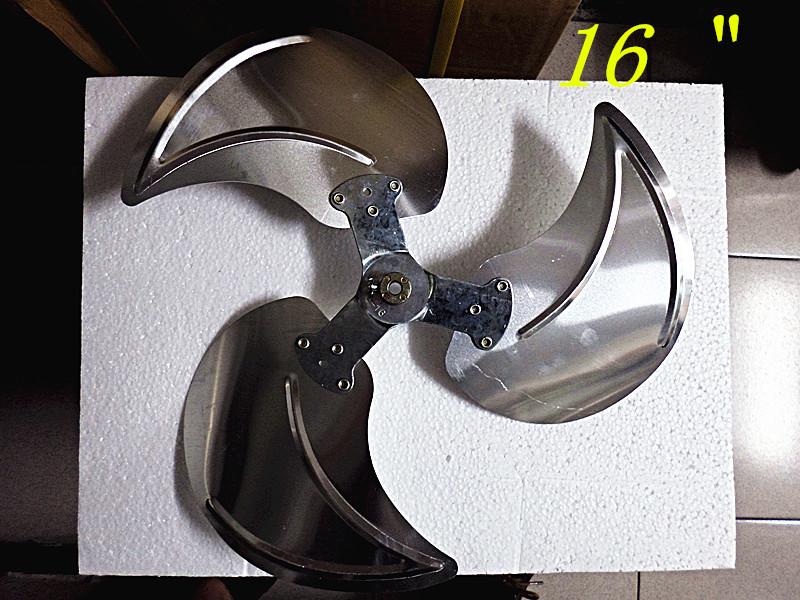 16〞電風扇 鋁合金葉片 扇葉 中心鎖螺絲-【便利網】