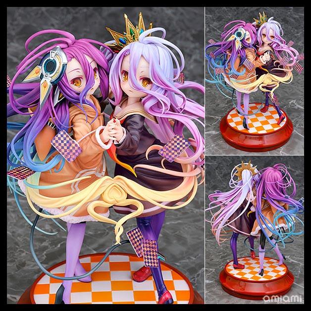 ·Mine公仔·日版遊戲人生劇場版ZERO Phat! 白& 休比1/7 PVC GSC D1204