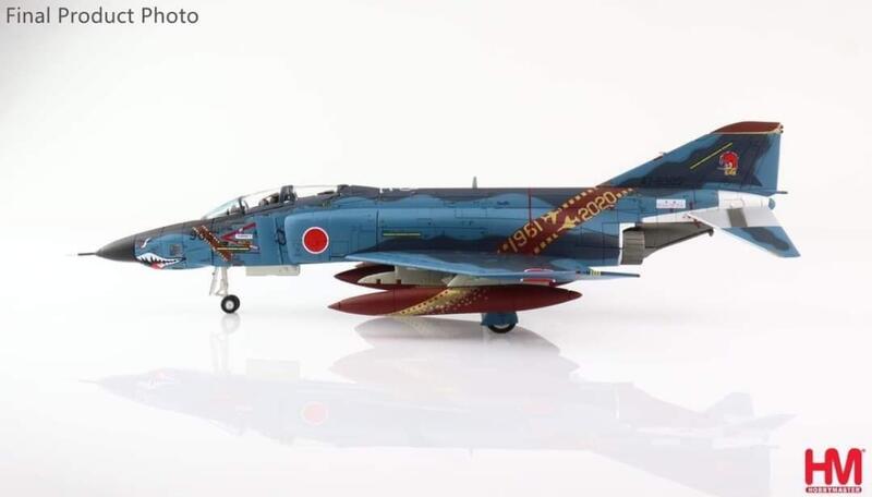 鐵鳥迷*現貨超商HA19029日本航空自衛隊501飛行隊RF-4E(海洋迷彩)除役 
