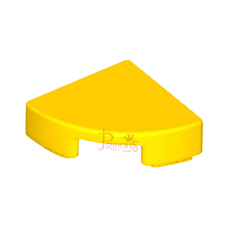樂高王子 LEGO 25269 黃色 1X1 4分之1 弧 平磚 (T-179)