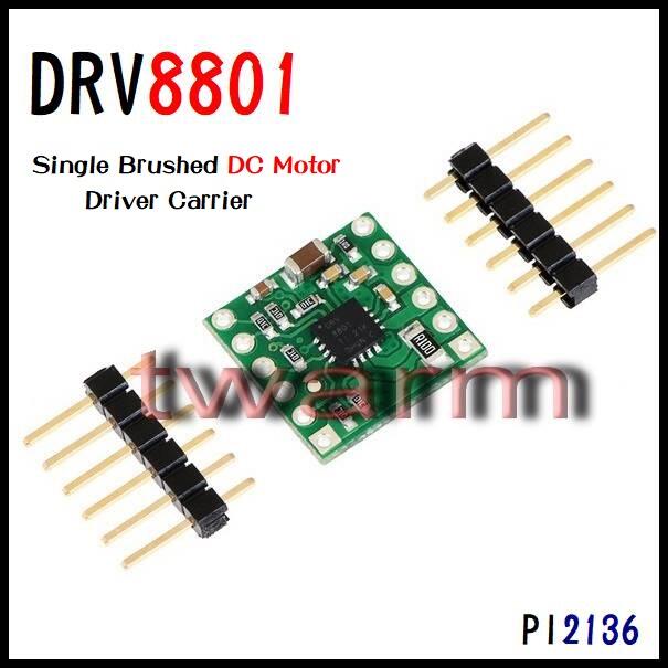 《德源》含稅PI2136，Pololu原廠 DRV8801單刷直流電機驅動Single Brushed DC Motor | 露天市集 | 全 ...