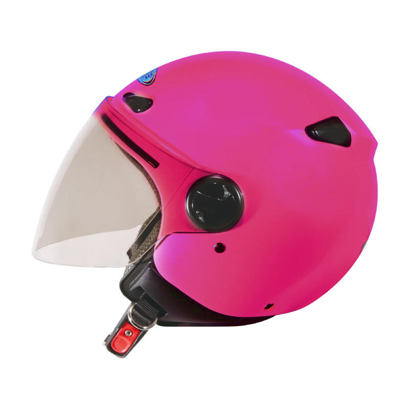 [安信騎士] ZEUS 瑞獅 ZS-210B 210B 素色 消光糖果桃紅 安全帽 半罩式安全帽 內襯全可拆洗