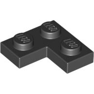 全新樂高LEGO黑色轉角薄板(可5個8元)【2420】Black Plate 2x2 Corner (B2)242026