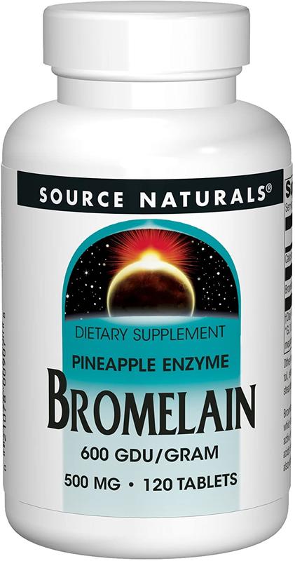 [預購] 鳳梨酵素 500毫克 120片 Source Naturals Bromelain