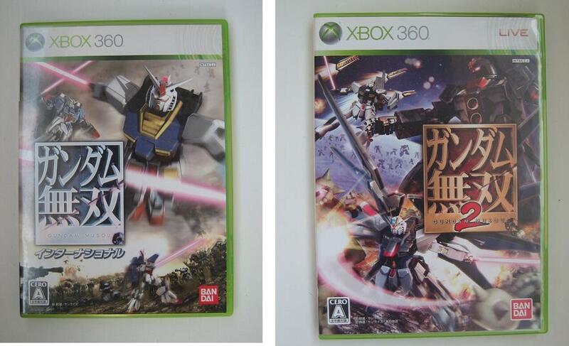 XBOX360  鋼彈無雙系列 鋼彈無雙1，2，3  Gundam