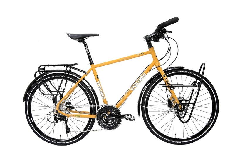 YASUJIRO KOKUMA Randonee - Touring Bike 鋼管長途旅行車 橘色 / 米蘭青 兩款