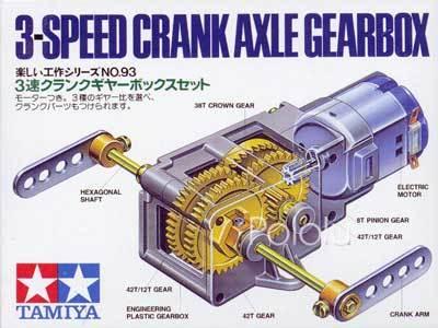 吉華科技@TAMIYA 工作樂 70093 3-Speed Crank Axle Gearbox