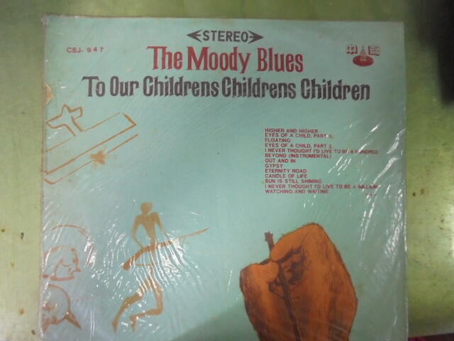Paper Cover w.Lyric Back CSJ-947 MOODY BLUES Moody Blues - T