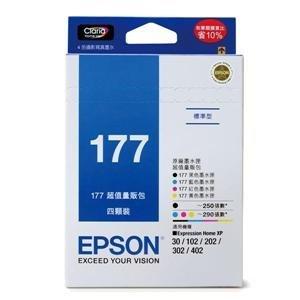 【全新公司貨i3C】EPSON C13T177650 超值量販包墨水匣(177MP四色)