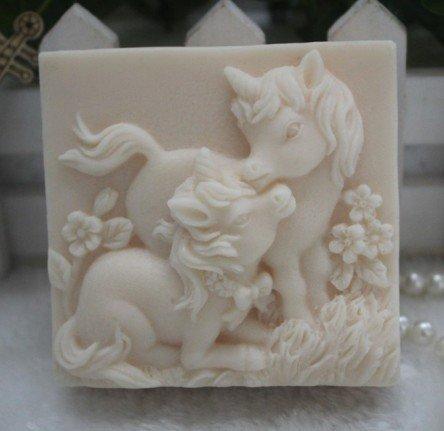 手工製皂 矽膠 單模 可愛小馬