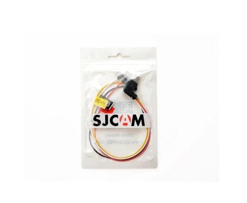 【SJCAM台灣唯一專門店】SJCAM SJ6/7專用mini孔運動相機圖傳線 AV輸出線 無人機航拍線