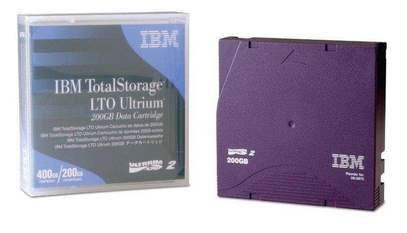 全新~IBM TotalStorage™LTO Ultrium 100 GB Data Cartridge磁帶夾