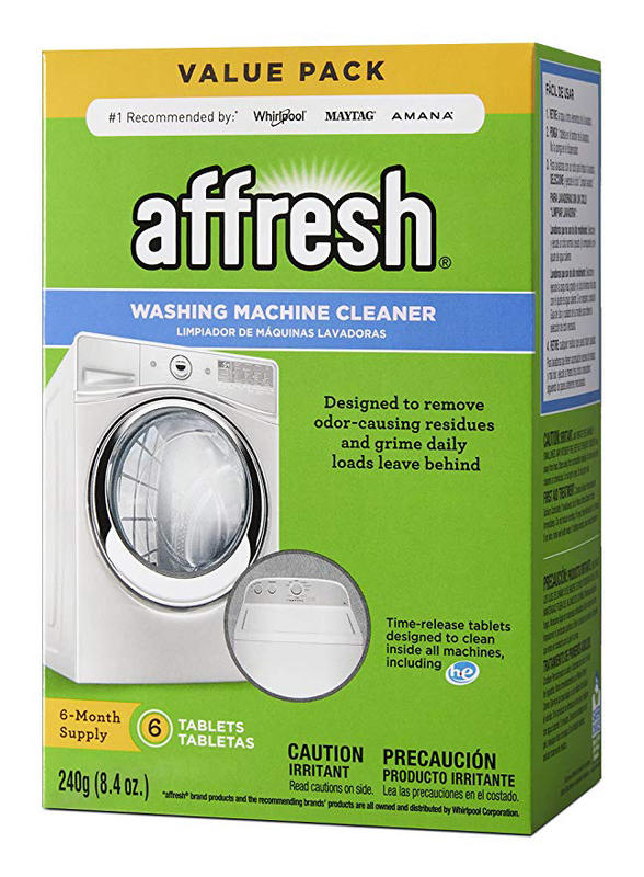 【代購】美國進口 Affresh 洗衣槽 洗衣機 清洗 消毒抗菌 清潔錠 滾筒 直立通用 6錠裝