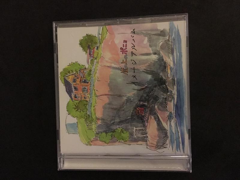[22K的我樂多口袋]崖上的波妞-IMAGE ALBUM-久石讓	主題曲+原聲帶專輯-日版CD	吉卜力-宮崎駿