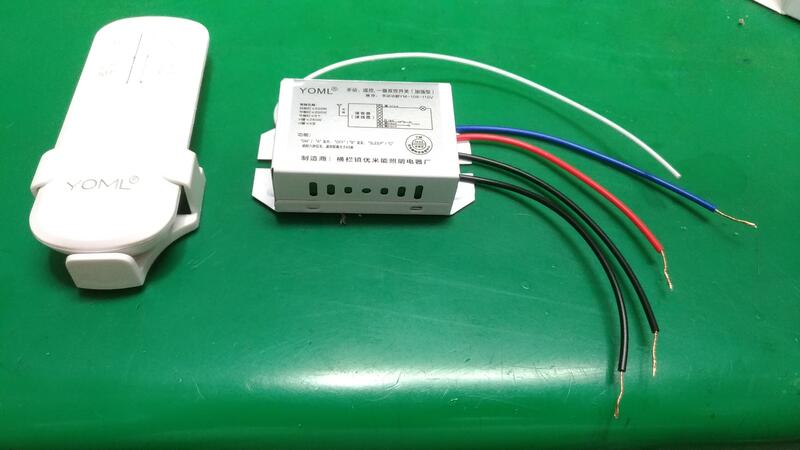 一路電燈遙控器 無線電源遙控器 電源控制器 燈具遙控器 110V(可穿牆)