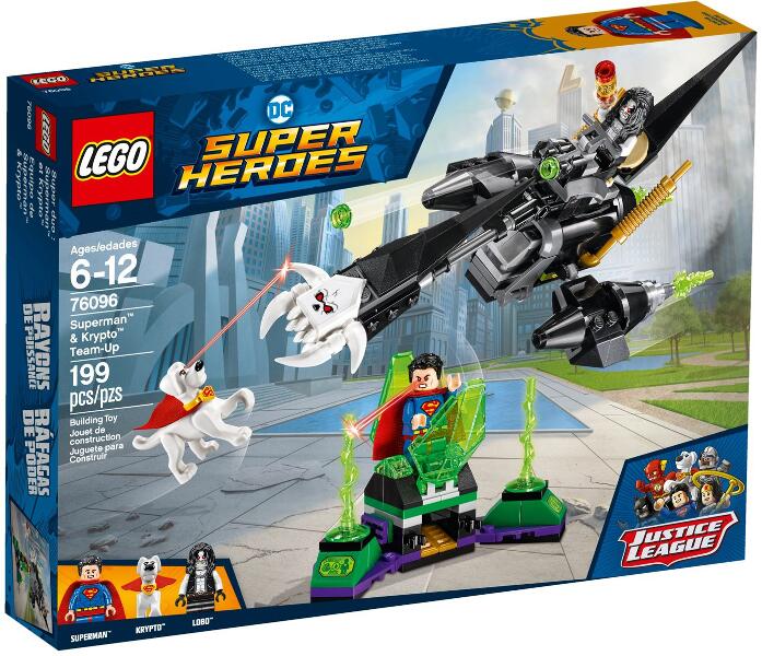 <樂高林老師>LEGO 76096 超級英雄系列  Superman & Krypto Team-Up