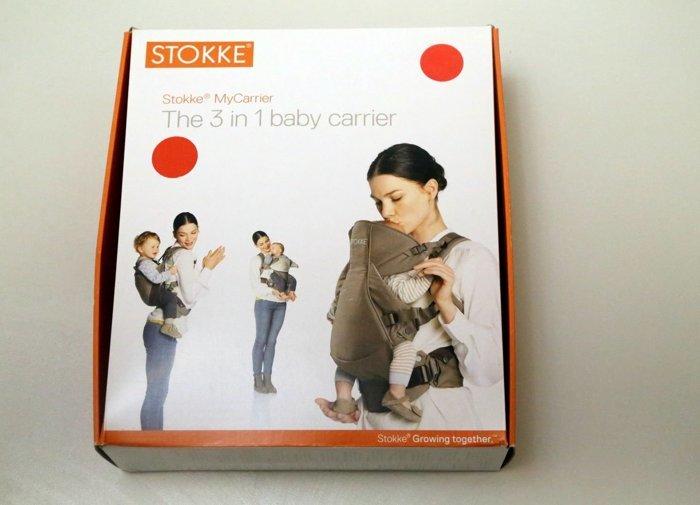 「已售出」全新品 STOKKE MyCarrier 三合一 嬰兒揹巾 嬰兒背巾 背帶（紅色）